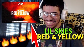 LIL SKIES - RED &amp; YELLOW (OFFICIAL AUDIO) (Reaction)