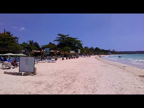 March 20th, 2020 on the beach in Negril Jamaica