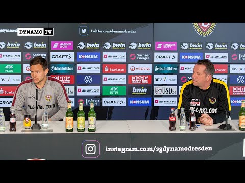 34. Spieltag | SGD - HFC | Pressekonferenz vor dem Spiel