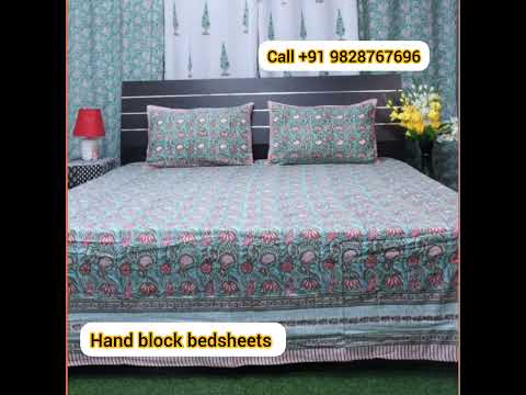 sanganeri Printed Bed Sheet MHT INDIA