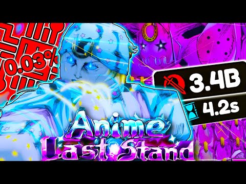 Getting The GODLY *0.03%* Johnny Joestar In Anime Last Stand!