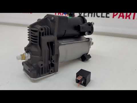 For Land Rover Discovery LR3 & LR4 2004-2016 & Range Rover Sport L320 2005-2013 AMK Air Suspension Compressor Pump With Relay video