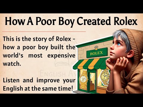 How A Poor Boy Created Rolex || Learn English Through Story Level 3 🔥 || English Listening Practice✅