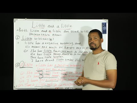 little and a little Quantifiers.