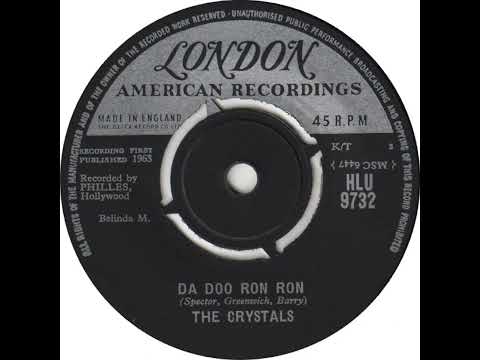 UK New Entry 1963 (123) The Crystals - Da Doo Ron Ron