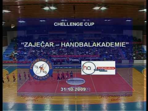 RK Zajecar - Handbal Academie (39:27), 3.kolo EHF Challenge Kup 31.10.2009 part 1