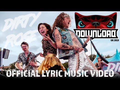 Dirty Rose - Air Guitar Hero (Official Lyric Video @ Download Festival ft. Seven Seas)