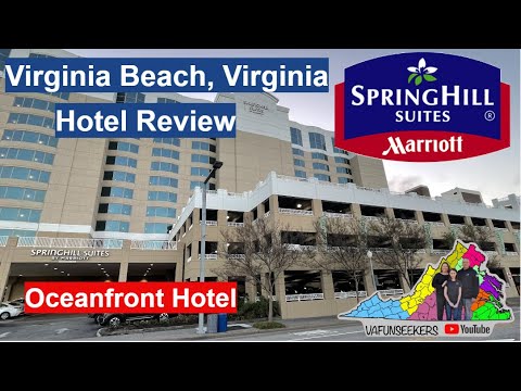Virginia Beach Oceanfront Hotel | Springhill Suites Hotel Review  #beach #marriott #hotels