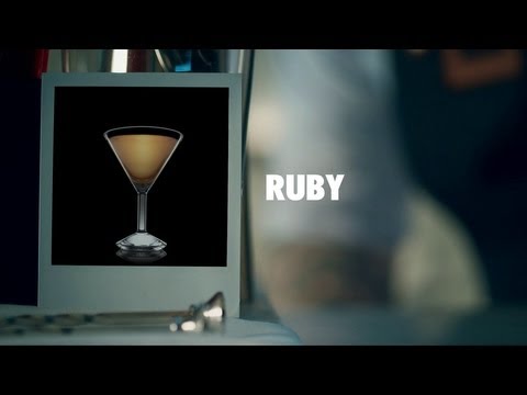 RUBY DRINK RECIPE - HOW TO MIX