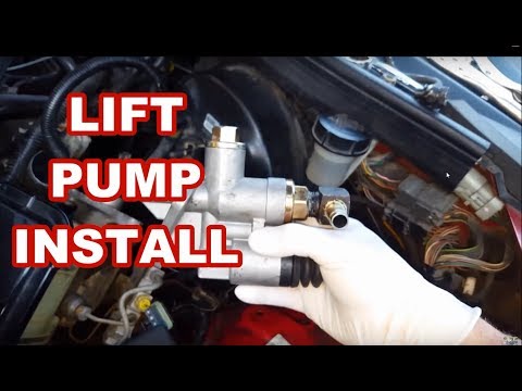 Dodge cummins 12v Lift pump install tips/overview 6BT