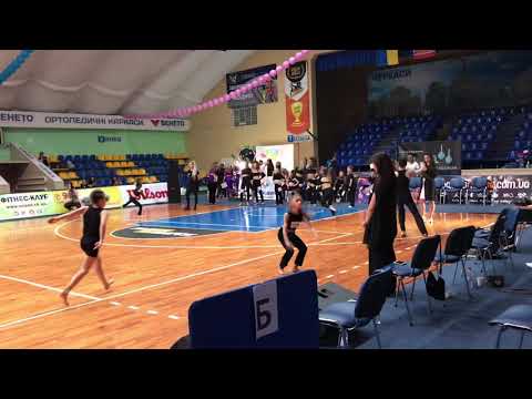 Kira Yeromenko all in black