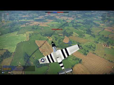 War Thunder Highlight By Nvidia - P51D-30