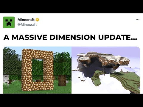 MOJANG IS PLANNING A MASSIVE MINECRAFT DIMENSION UPDATE!