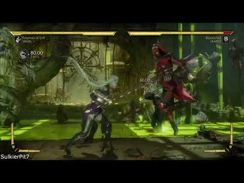 Evolution of sindel throws(mk9-mk1)