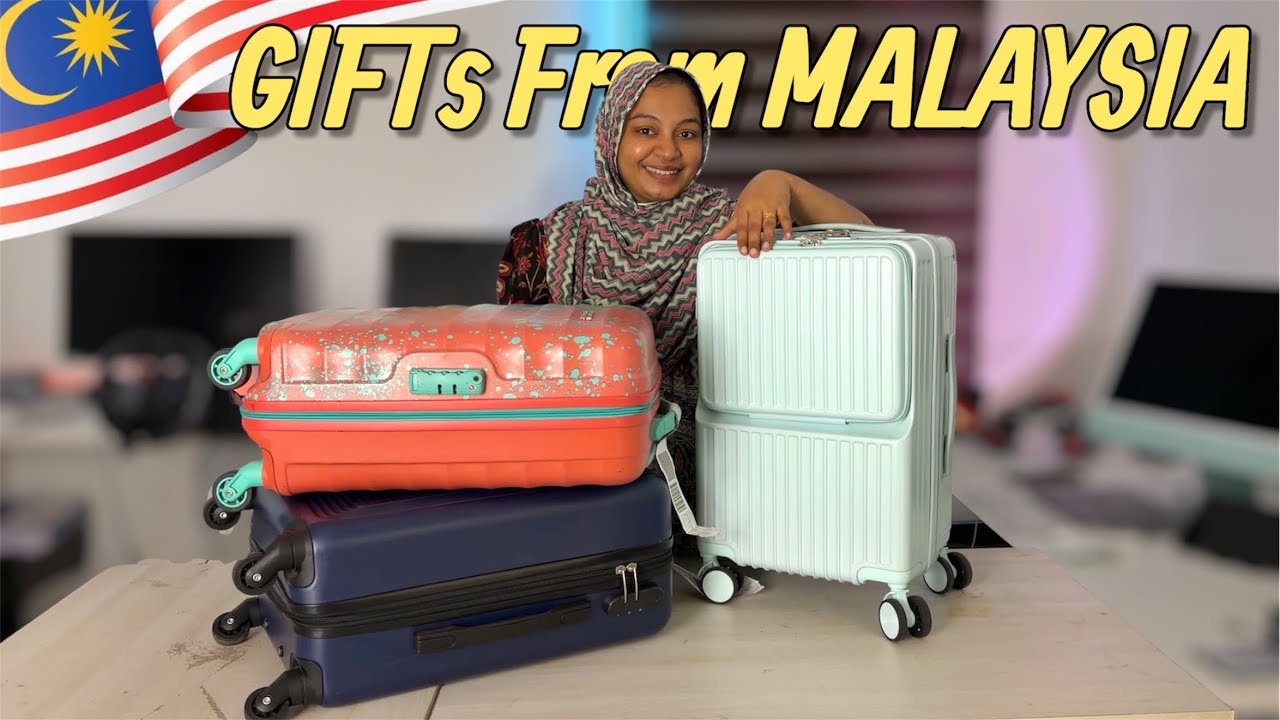 3 பெட்டி நிறையா GIFTs from MALAYSIA 🇲🇾 and PURCHASE 