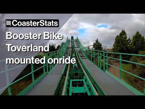 Booster Bike mounted onride - Toverland [4K 60FPS]