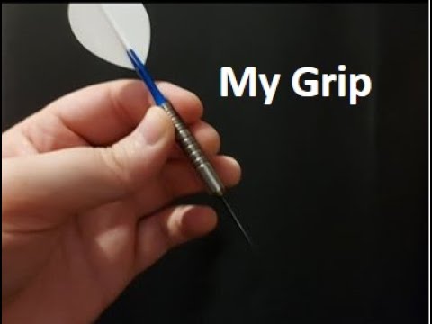 How I Grip The Darts.