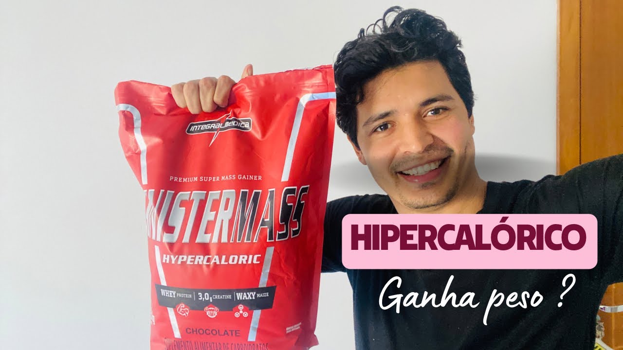 Hipercalórico da sinister mass é gostoso e ganha peso