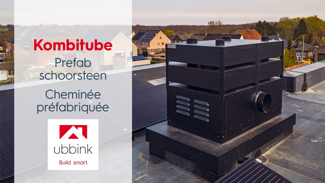 Kombitube Prefab Schoorsteen