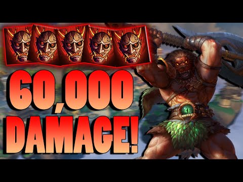 WE BUILT 5 RANGDA'S MASK AND IT DID UNSPEAKABLE THINGS - Masters Ranked Slash - SMITE