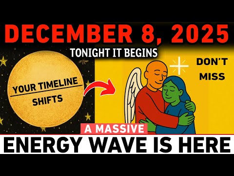 Chosen Ones ✨ December 8: A Cosmic Energy Wave Hits TONIGHT — Your Soul Is Entering a New Timeline!