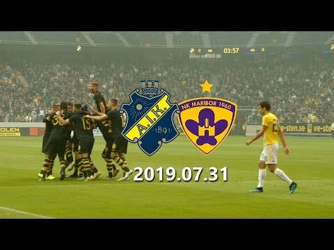 AIK-NK Maribor (2019.07.31) Champions League-kval