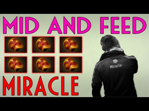 Miracle Huskar - Solo Mid and Feed with Six Bracer