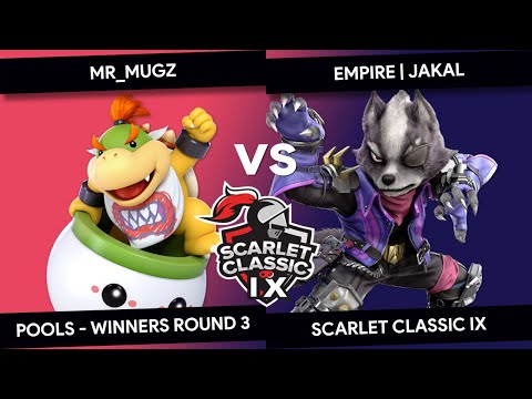 Scarlet Classic IX - Mr_Mugz (Bowser Jr.) vs Jakal (Wolf) - Pools - Winners Round 3