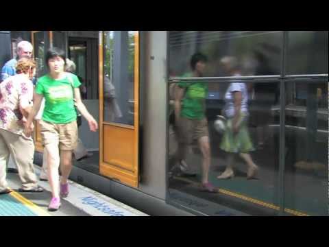 Sydney Trains (metro/tube), incl. station announcements, 1.1.2008, Sydney, Australia, part.2.