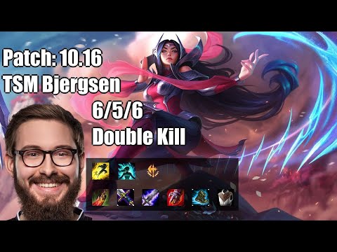 TSM Bjergsen MID Irelia vs Zoe NA Ranked 10.16 6/5/6