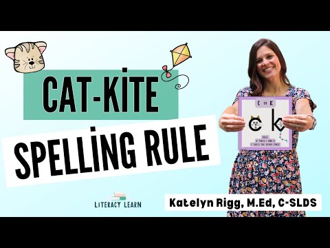 The Cat Kite Spelling Rule: Teaching Kids When to Use C or K