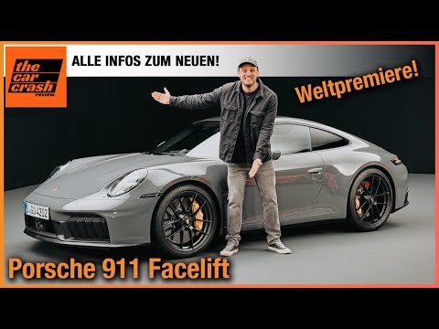Porsche 911 Facelift (2024) DER Sportwagen wird zum Hybrid! Review | Test | Carrera | GTS | 992.2