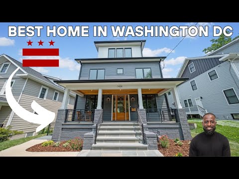 New Homes in Washington DC | Luxury Craftsman Home with ADU | Brookland Neighborhood| Multi Gen #dc