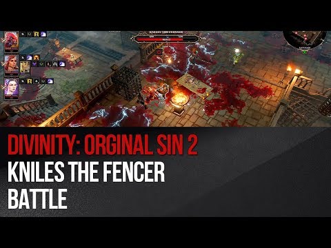 Divinity: Original Sin 2 - Kniles the Fencer battle