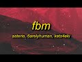 Asteria FBM Feat 6arelyhuman Kets4eki Lyrics Britney Manson Diss Track