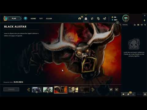 I own both black alistar and young ryze without knowing for years