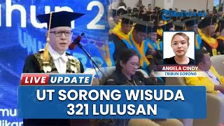 UT Sorong Wisuda 321 Lulusan, Ikatan Alumni Beri Hadiah Beasiswa untuk Mahasiswa Berprestasi