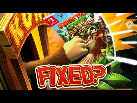 The Many FIXED Graphical FX in Donkey Kong Country Returns HD 1.1.0 Update!!!