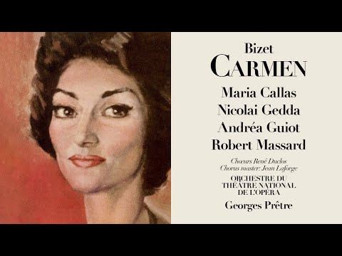 Bizet: Carmen - Callas, Gedda (Salle Wagram, Paris 1964) [Subtitles]