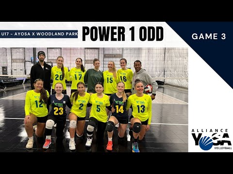 POWER 1 ODD - J003 - U17 - YOSA - ALIANCE YOSA x WOODLAND PARK VBC
