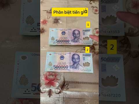 Cẩn thận tiền giả 😳 #shorts