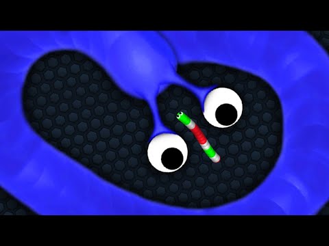 Slither.io Best Troll Snake vs Giant Noob Snakes - Epic Slitherio Gameplay