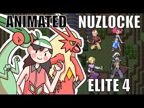 My Pokemon Emerald Nuzlocke Journey (Animated, No Overleveling, pt 4)