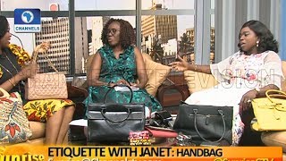 What's In The Handbag,Etiquette Coach Adetu Calls Out Ladies Pt.1 |Sunrise|