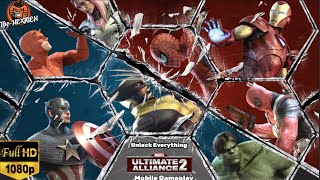 MARVEL Ultimate Alliance 2 : Unlock All Characters & Powers - Mobile Gameplay