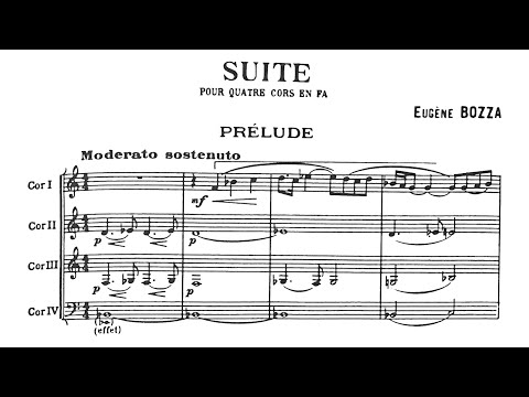 [Score] Eugène Bozza - Suite for 4 Horns in F