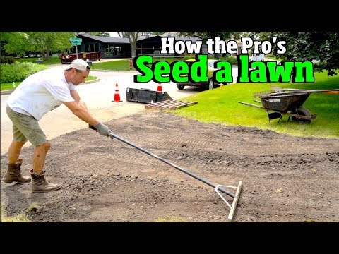 How to Plant a yard & Grow a lawn - Like a PRO! Grass seeding, Lawn REPAIR, overseeding,