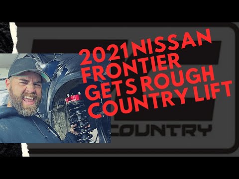 2021 Nissan Frontier gets a Rough Country Lift