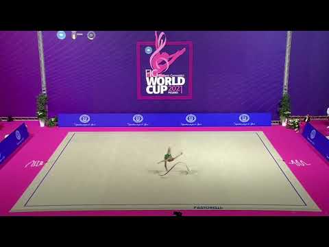 ADILKHANOVA Alina Ribbon Qualifications World Cup Pesaro 2021