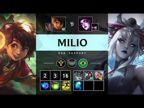 Milio Support vs Morgana - BR Challenger Patch 25.10
